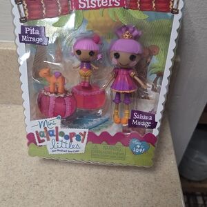 Mini Lalaloopsy Littles Sisters PITA MIRAGE and SAHARA MIRAGE